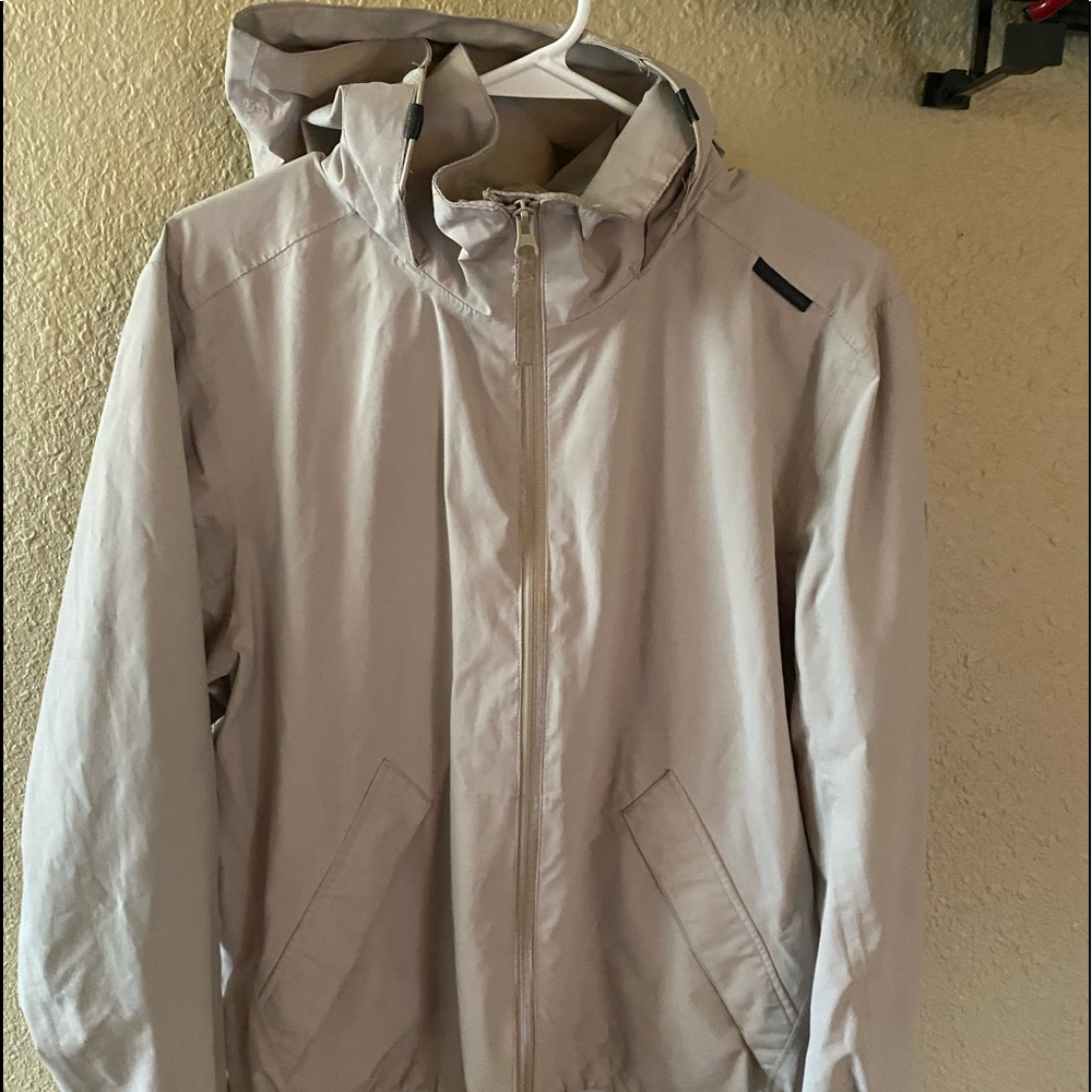 Weather proof jacket.